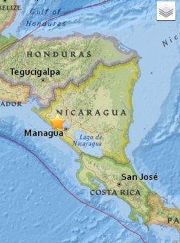 Teremoto en Nicaragua