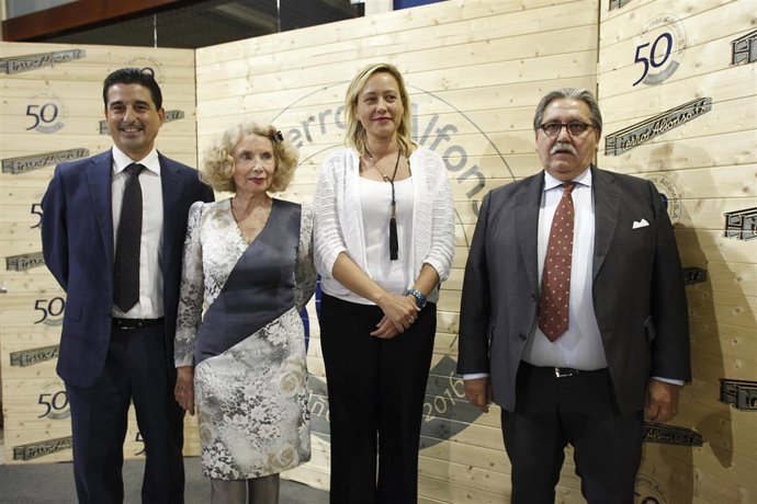 Gastón en el 50 aniversario de Hierros Alfonso