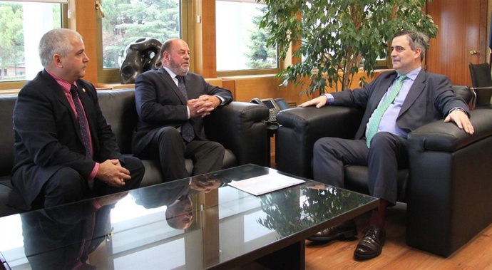 Antonio Moreno,  Antonio Espinós y Miguel Cardenal