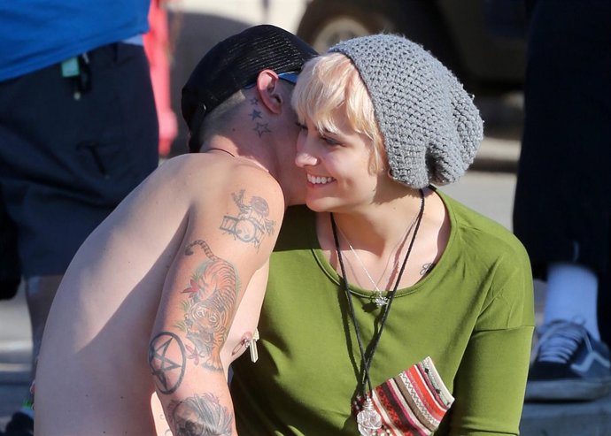 Michael Snoddy y Paris Jackson/ Cordon Press