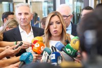Susana Díaz defiende la "honradez y honestidad" de Chaves y Griñán