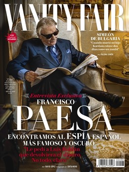 Portada de la revista 'Vanity Fair' con la entrevista a Francisco Paesa