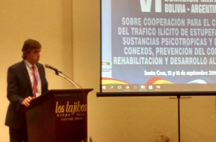 Reunión Bolivia-Argentina contra el narcotráfico
