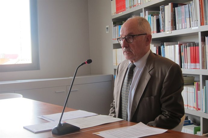 Rueda de prensa del Síndic de Greuges, Rafael Ribó