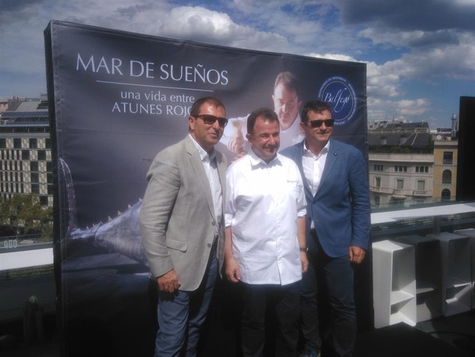 Manel Balfego. M.Berasategui y Pere Vicent Balfego