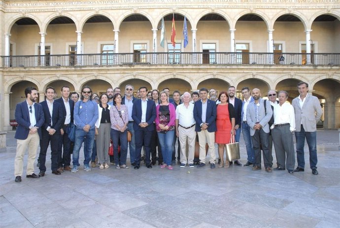 Reunión de las tres mesas del ferrocarril de Andalucía Oriental en Guadix