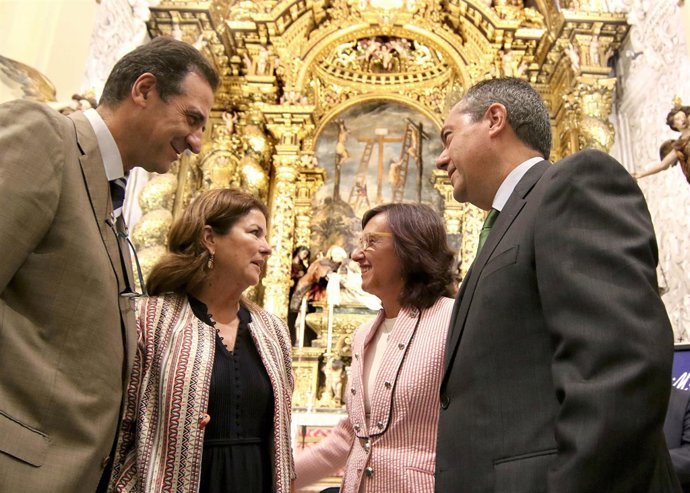 Rosa Aguilar y Espadas, en el acto de presentación del Año Murillo