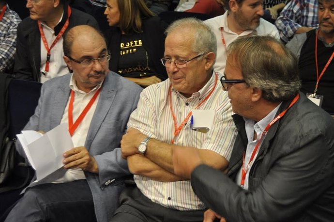 Lamban en el Comité Regional del PSOE.