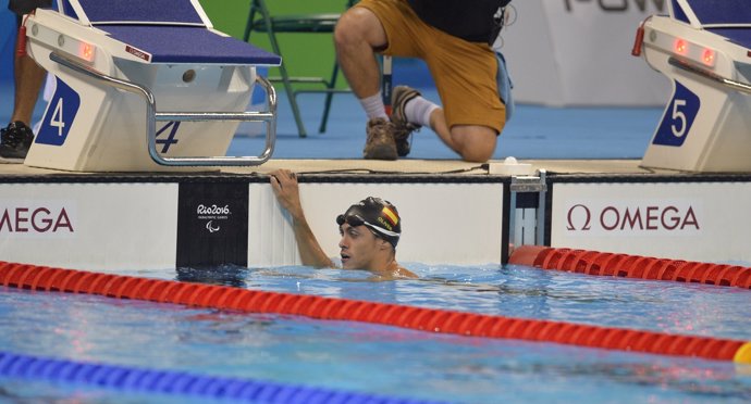 Israel Oliver en los Juegos Paralímpicos de Río de Janeiro
