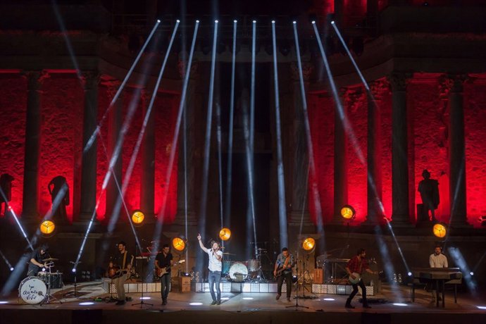 Manuel Carrasco en el Teatro Romano