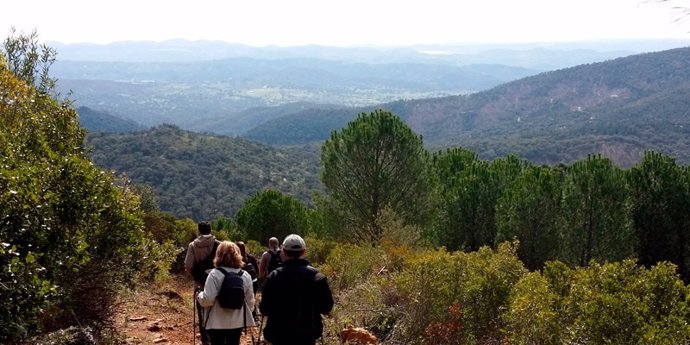Jornada de senderismo para conocer la Sierra de Huelva