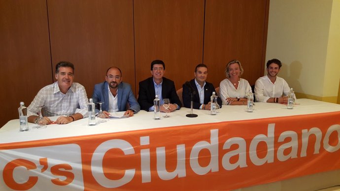 Reunión de Ciudadanos (C's) en Cabra (Córdoba)