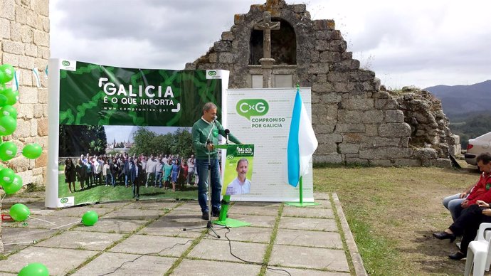 Xoán Bascuas, candidato de Compromiso por Galicia