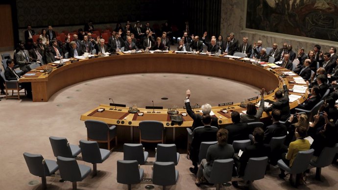 El Consejo de Seguridad de Naciones Unidas durante una sesión