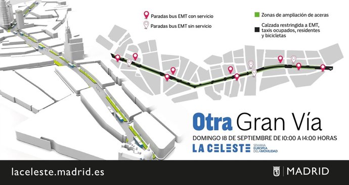 Gran Vía sin coches