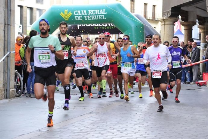 Media maratón Teruel.
