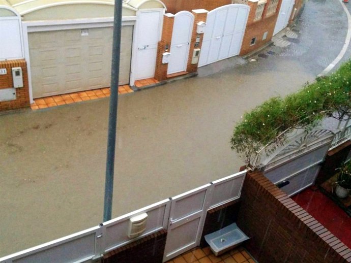 Calle Azul de Almería