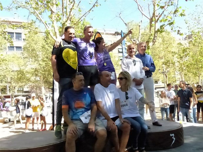 Entrega de premios de la Carrera-Fiesta de la Salud de Granada