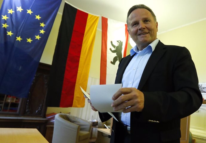 El líder de AfD en la región de Berlín, Georg Pazderski