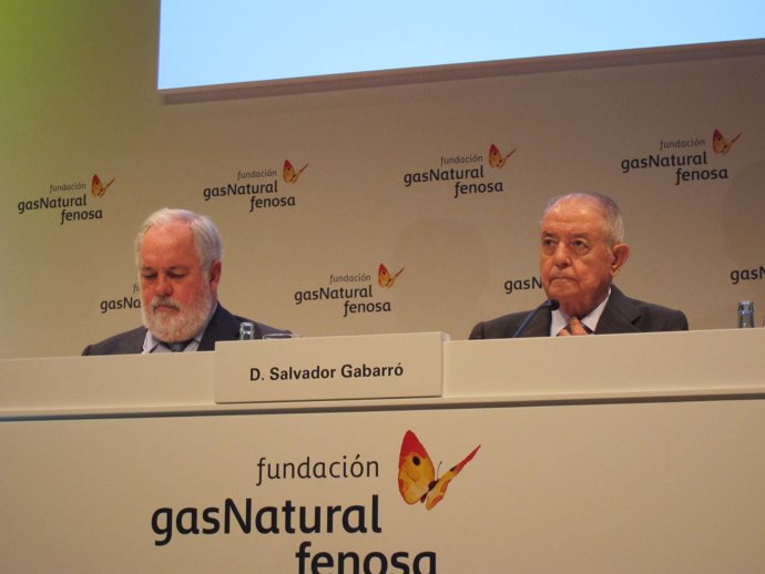 Miguel Arias Cañete y Salvador Gabarró