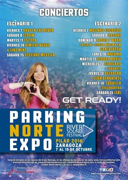 Nota De Prensa Bonos River Sound Festival Para Estudiantes, Parados Y Peñistas
