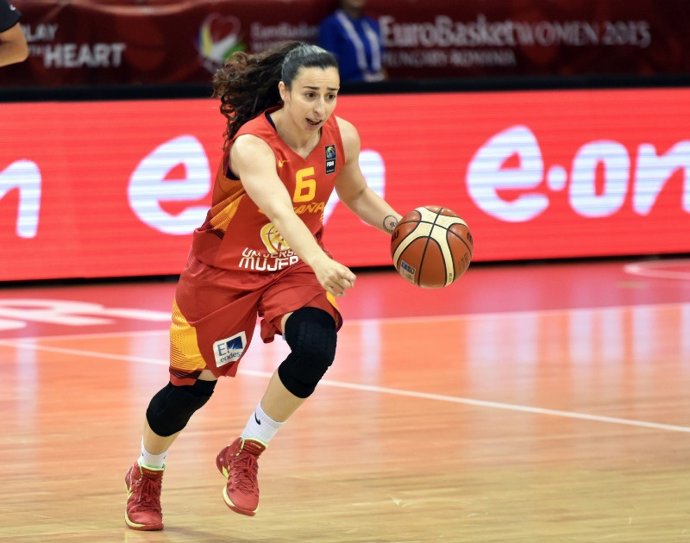 Silvia Dominguez, partido  Croacia-España