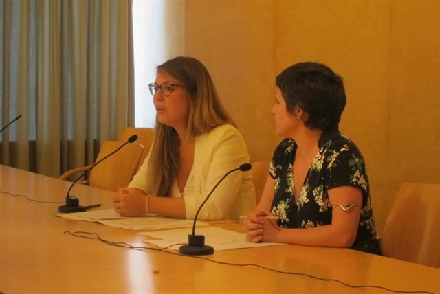 Tenientes de alcalde de Barcelona Janet Sanz y Gala Pin