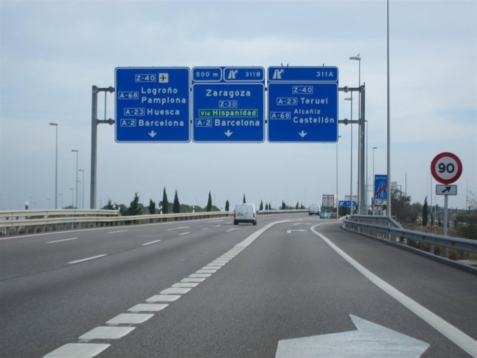 Carreteras de Aragón.