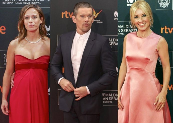 Marta Etura, Ethen Hawke y Cayetana Guillén Cuervo/ Raúl Terrel