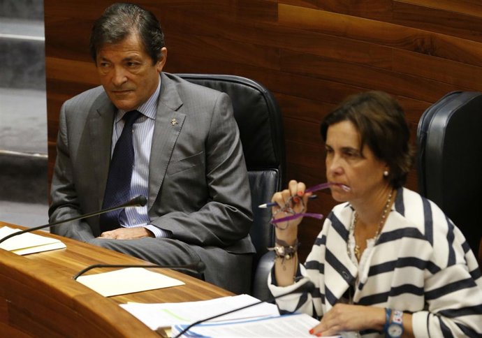 Javier Fernández, a la izquierda