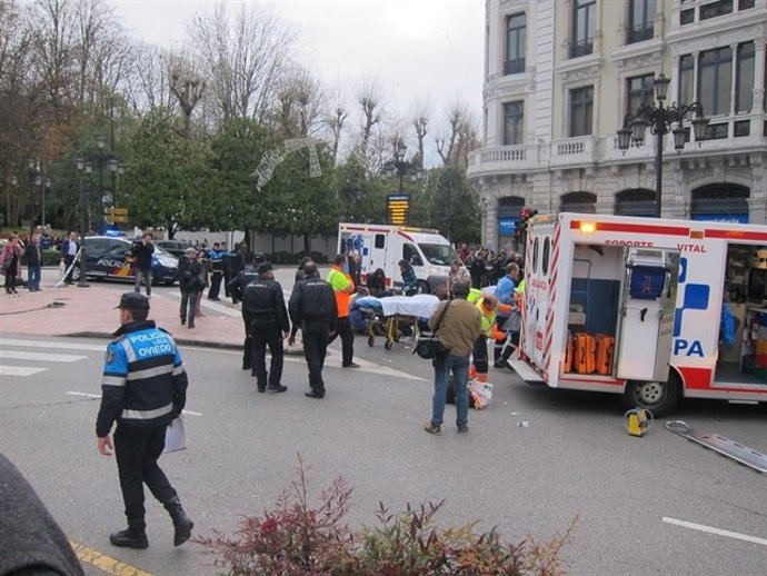 Atropello en La Escandalera en 2014