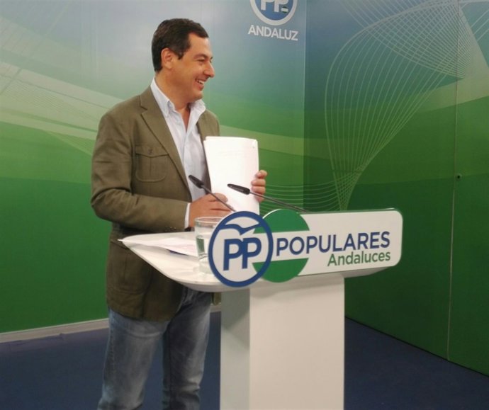 Juanma Moreno, hoy ante los medios