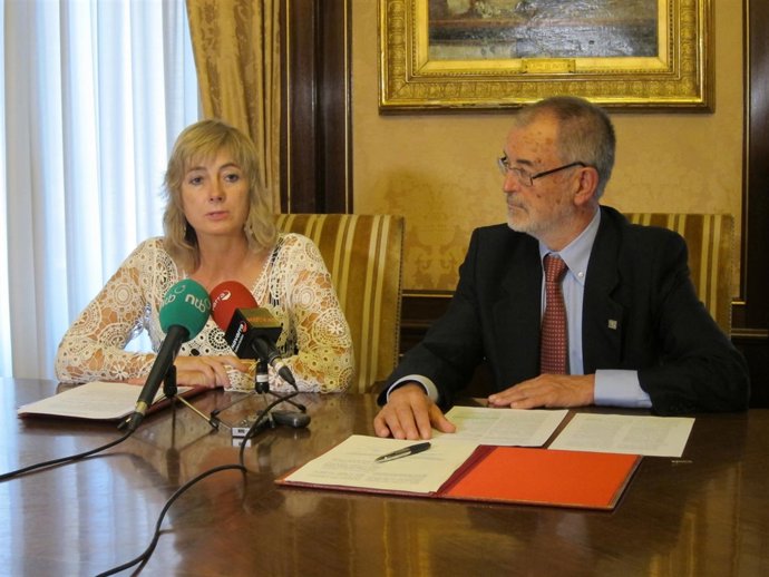 Ana Ollo e Iñaki Dorronsoro.