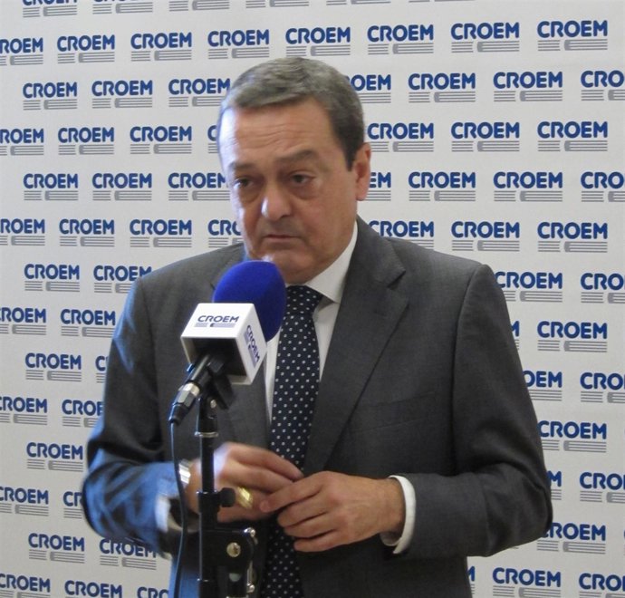 El presidente de la Mesa del Agua y de la CROEM, José María Albarracín