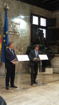 Generalitat valenciana y catalana acusan a Montoro de castigarles con la financiación y le exigen que convoque el CPFF