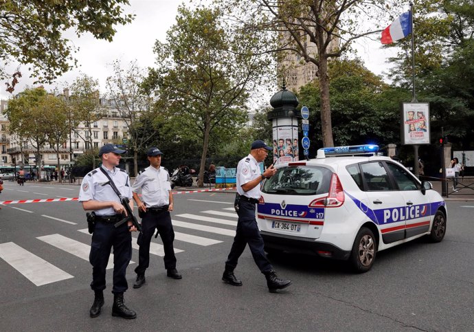 La Policía francesa asegura la zona del incidente