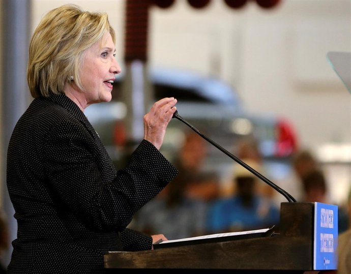 Hillary Clinton, candidata del Partido Demócrata a la Casa Blanca