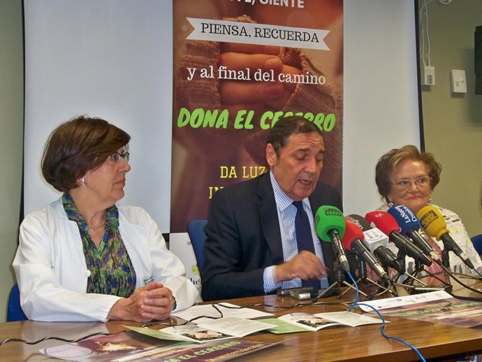 Presentación de la campaña 'Dona Cerebro' en León