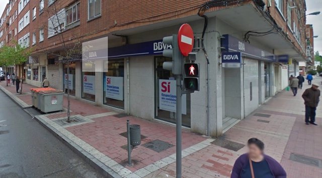 Imagen de Google Maps de la oficina del BBVA en la calle General Shelly