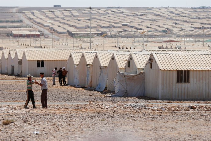 Refugiados sirios en Jordania