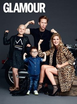 Portada de octubre de la revista Glamour