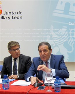 El consejero de Sanidad, Antonio María Sáez Aguado. 