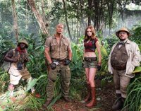 Primera imagen de la nueva Jumanji, con Dwyane Johnson, Karen Gillan, Jack Black y Kevin Hart