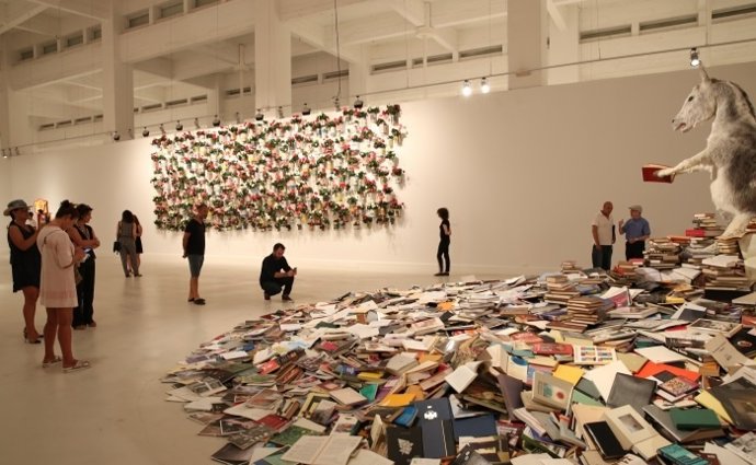 Exposición de Pilar Albarracín en el CAC Málaga.