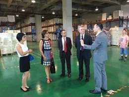 Una delegación catalana ha visitado el Puerto de Yanshan, en China
