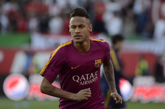 Neymar en la final de la Copa del Rey 2016