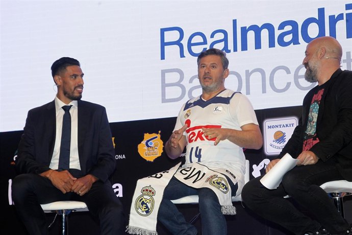 Gustavo Ayón (Real Madrid) en la presentación de la Liga Endesa