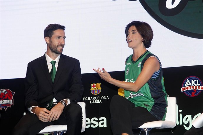 Sergi Vidal (Joventut) en la presentación de la Liga Endesa