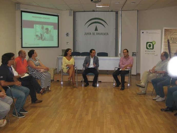 El delegado de Empleo en Huelva, Manuel Ceada.