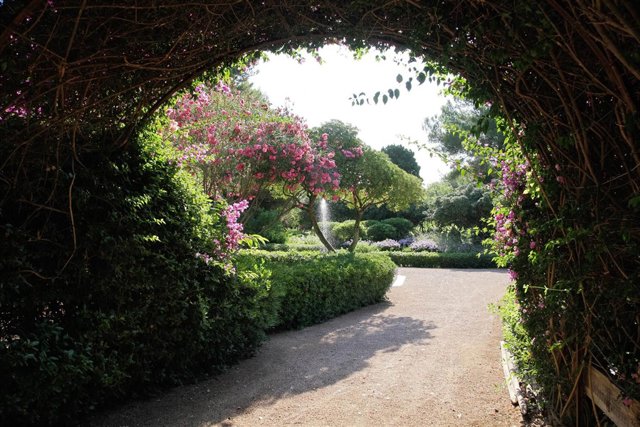 Jardines de Marivent en Palma